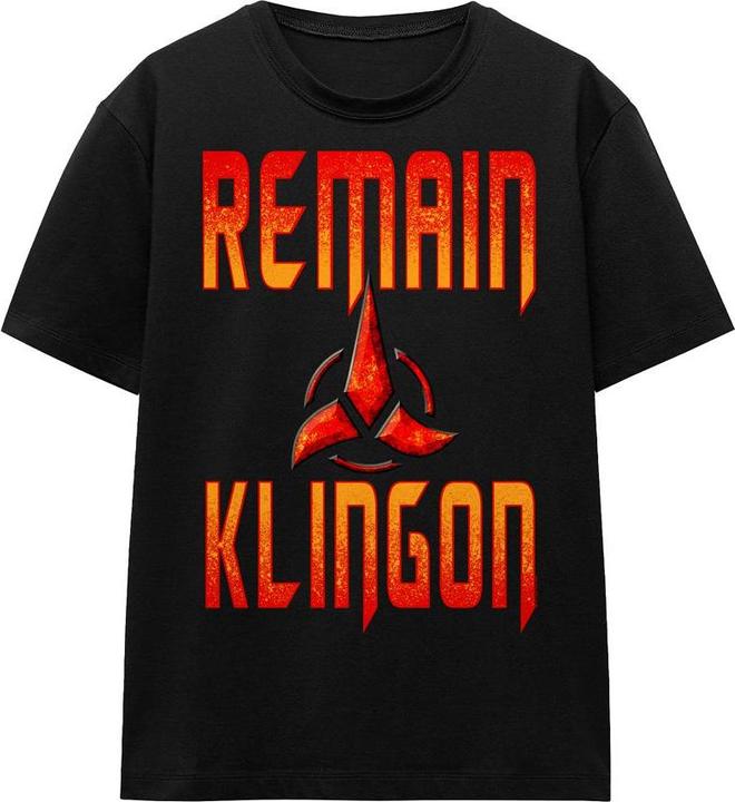 Image du produit Universal Textiles - T-shirt REMAIN KLINGON - Adulte (S)