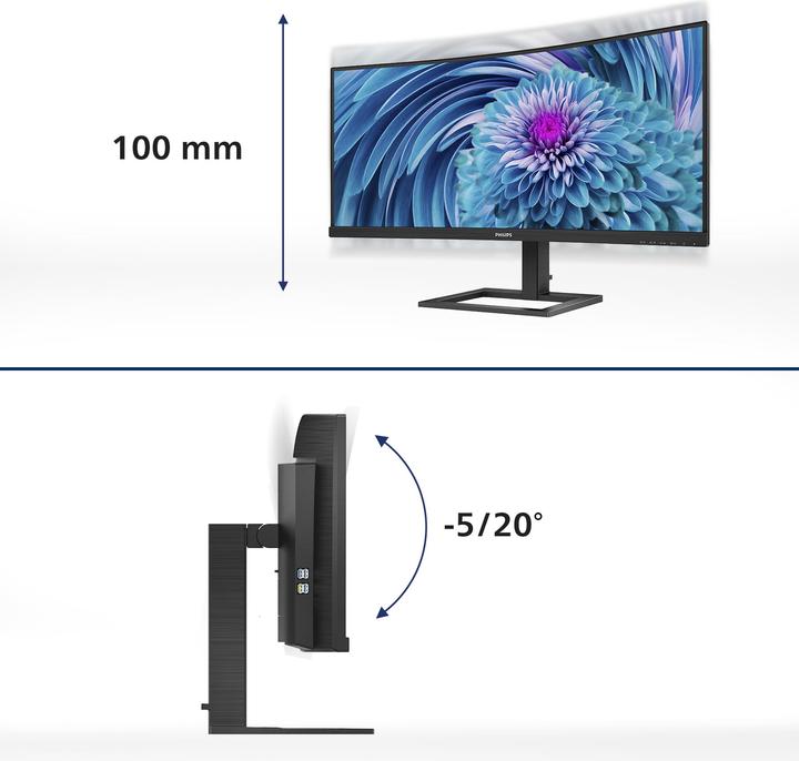 Image du produit Philips 346E2CUAE/00 (3440 x 1440 pixels, 34")
