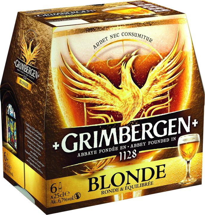 Image du produit Grimbergen Blonde (6 x 25 cl)