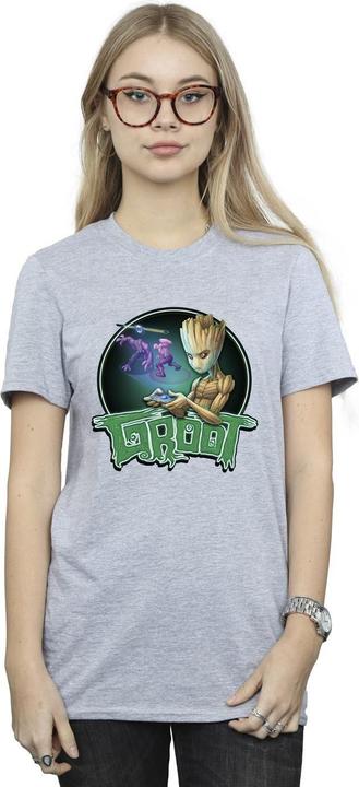 Image du produit - T-shirt GUARDIANS OF THE GALAXY GROOT GAMING RING - Femme (M)