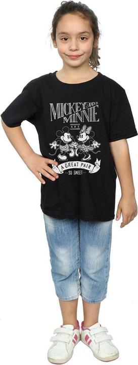 Produktbild Disney Mickey And Minnie Mouse Great Pair TShirt Mädchen (140, 146)