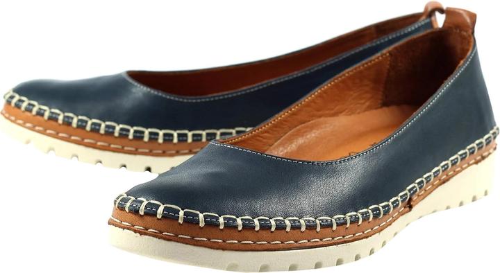 Actual product image Lunar Womens/Ladies Dove Leather Pumps (39)