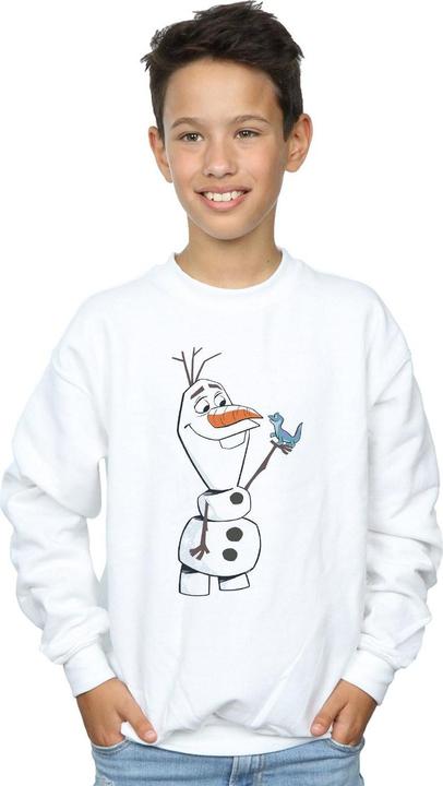 Produktbild Disney Frozen 2 Olaf And Salamander Sweatshirt Jungen (140, 146)