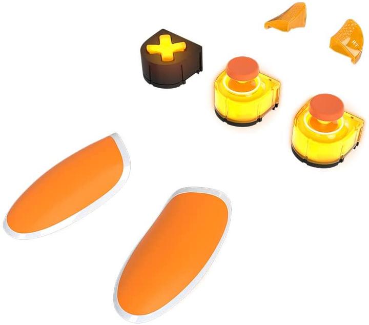 Immagine prodotto Thrustmaster AddOn Gamepad Thrustm. eswap X LED ORANGE CRYSTAL P.XBO/PC (Xbox Serie S, Xbox One S, PC, Xbox One X, Xbox Series X)