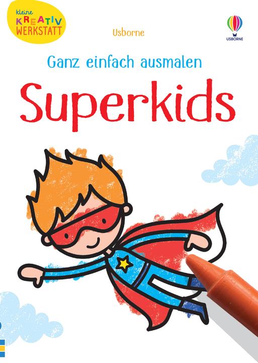 Actual product image Kleine Kreativ-Werkstatt - My very simple colouring case: Dinos, trucks, super kids