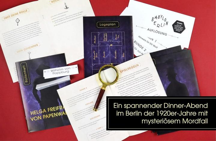 Image du produit Crime & Dine - Le coffret dîner mystère : Meurtre d'un Frison sur l'île de Sylt (Allemand)