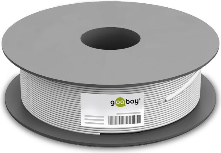 Actual product image Goobay Network cable CAT 6a S/FTP 4 x (S/FTP, CAT6a, 100 m)