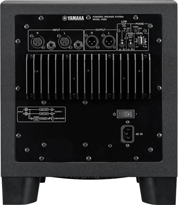 Immagine prodotto Yamaha Hs8s (Subwoofer attivo, 1 pz., 1x 150 W)