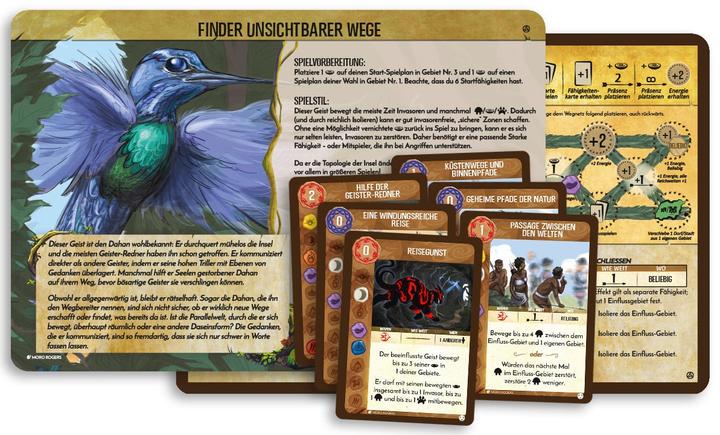 Produktbild Pegasus Spirit Island: Finder unsichtbarer Wege, Promo-Pack, für 1-4 Spieler, ab 12 Jahre, DE-Erweiterung (Deutsch)