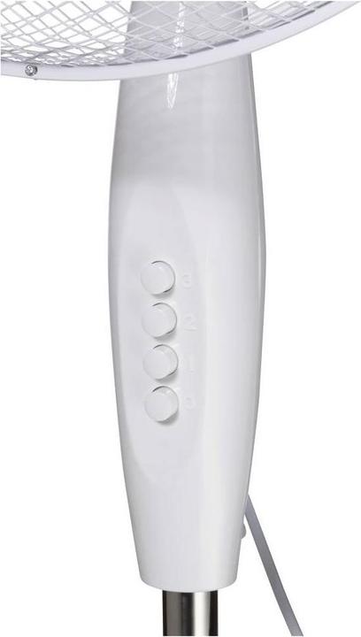 Produktbild Sygonix Bodenventilator 50 W (Ø x H) 600 mm x 1200 mm Weiss Oszillierend, Höhen