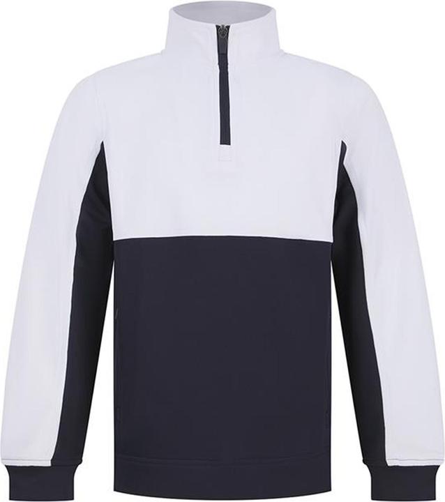 Actual product image Finden & Hales Fleece top with short zip (128)