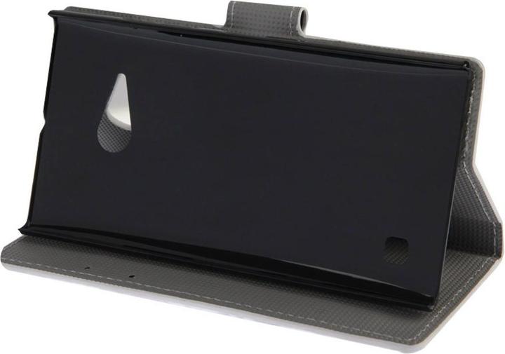 Produktbild König Design Handyhülle Tasche für Handy Nokia Lumia 730 Dicke Eule auf Ast (Nokia Lumia 730)