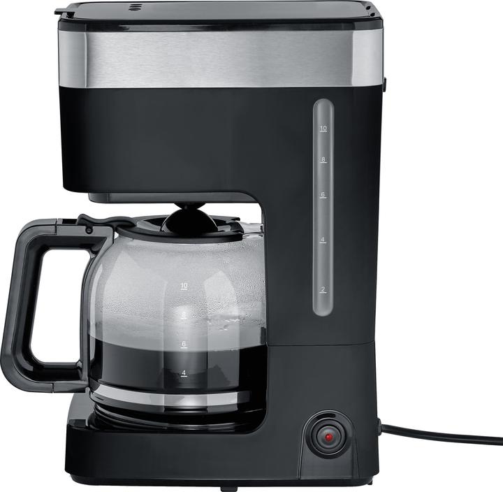 Immagine prodotto Severin KA9263 Caffettiera a filtro in vetro nero / acciaio inox spazzolato
