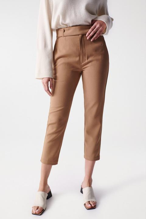 Image du produit Salsa Jeans Pantalon chino Cropped Slim High Waist (26)