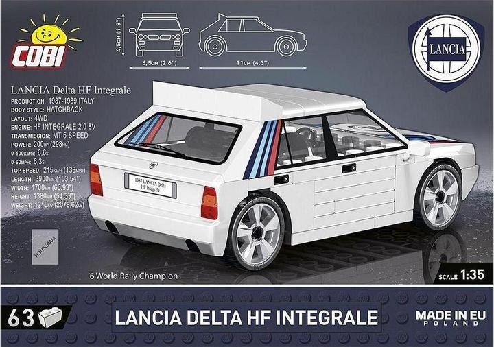 Immagine prodotto Cobi Youngtimer 1987 Lancia Delta Intergrale
