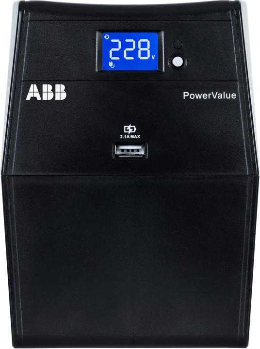 Actual product image ABB PowerValue 11LI Up 1000VA (1000 VA, 600 W, Line-interactive UPS)