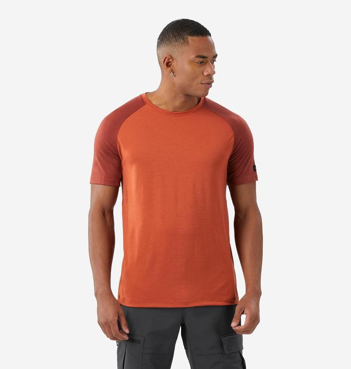 Image du produit Simond T-shirt manches courtes en laine mérinos homme, Merino Resist marron (M)