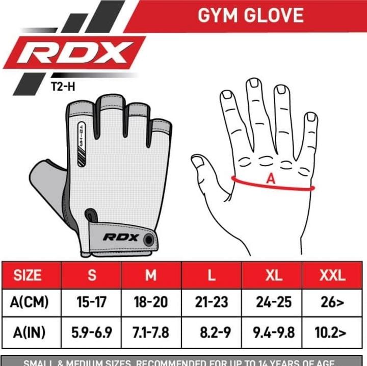 Produktbild Rdx Gym Training Gloves T2 Half Army Green-S (S)