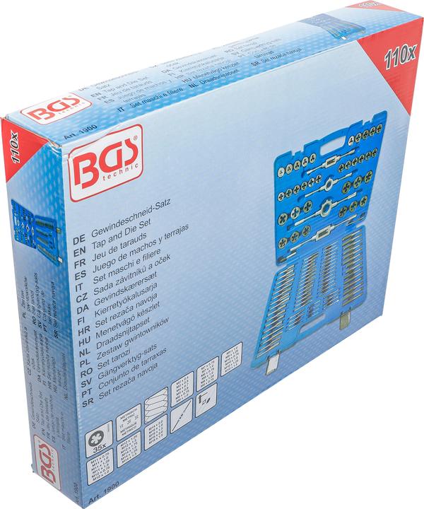 Produktbild BGS Gewindeschneid-Satz M2 - M18 110-tlg.