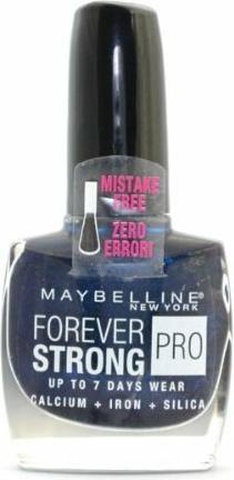 Produktbild Maybelline New York Gemey Maybelline Forever Strong Pro 650 Midnight Blue Nail Polish 10ml