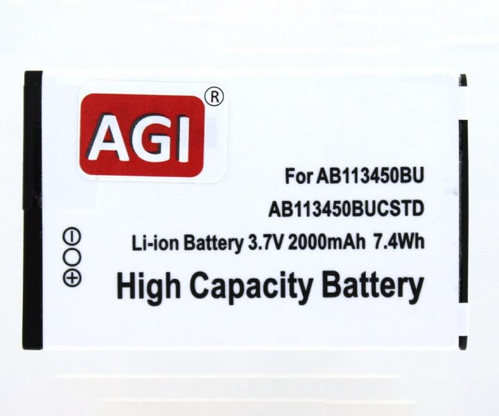 Produktbild AGI Akku kompatibel mit Samsung E2370|GT-E2370