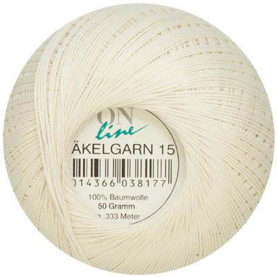 Actual product image Online HÄKELGARN thickness 15 50 g thickness 15 333 m 0003 50 g (333 m)