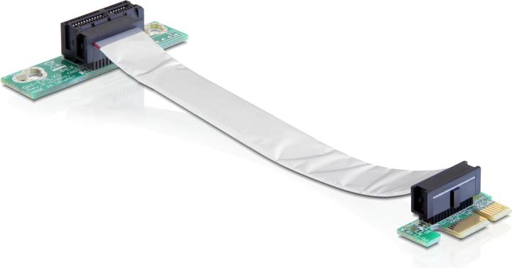 Delock Riser Card PCIe x1 cavo flessibile