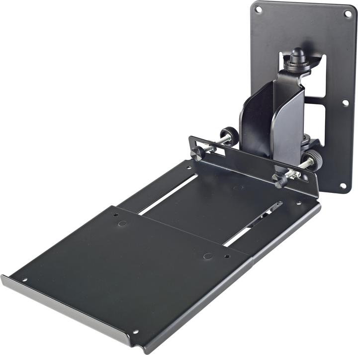 Produktbild K&M Boxenwandhalterung mit Platte (1 Stk., Wandmontage, Schwenkbar)