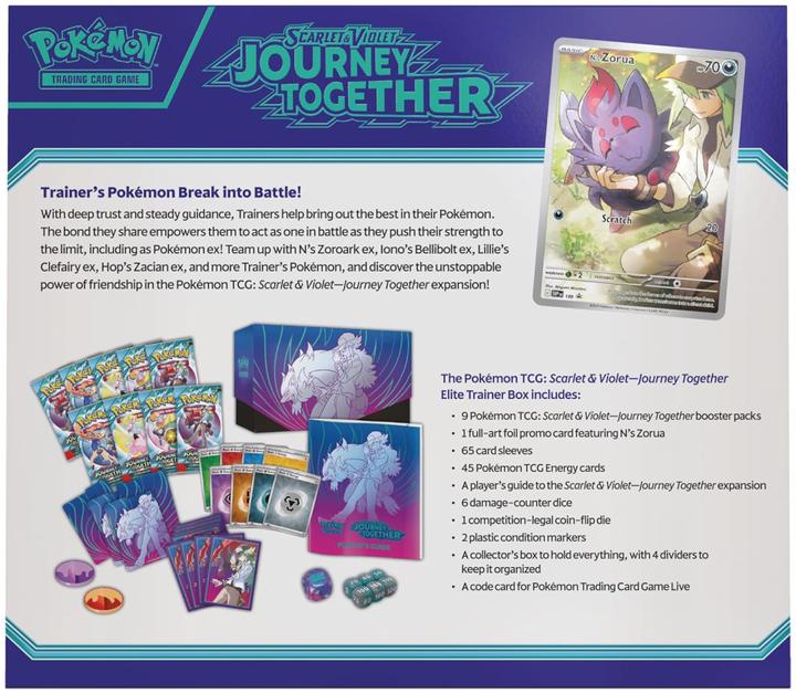 Produktbild Pokémon Journey Together (Englisch, Elite / Top Trainer Box)