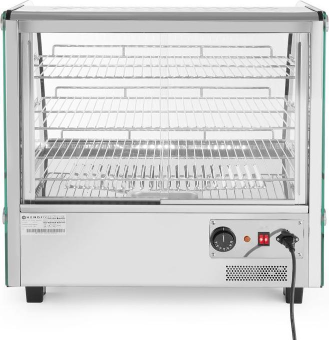 Actual product image Hendi Hot food display cabinet 3 shelves 230V 1100W