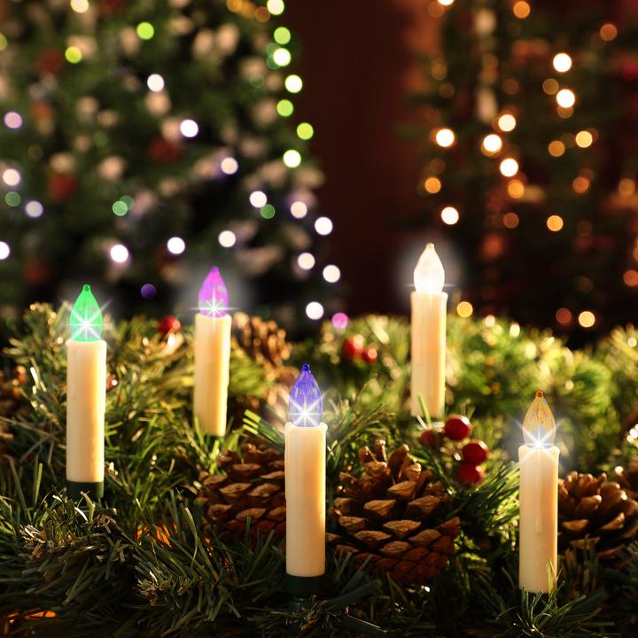 Produktbild Monzana Weihnachtsbaumkerzen (30 x)