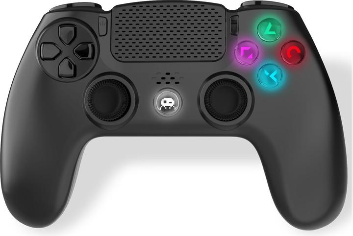 Produktbild Freaks and Geeks Wireless Controller Schwarz V2 (PS4, PS3, PC)