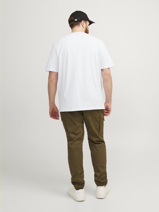 Actual product image Jack & Jones Solid colour plus size T-shirt (3XL)
