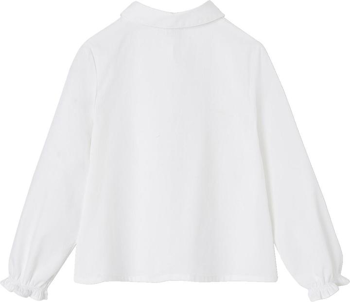 Produktbild Vertbaudet Weit geschnittene Mädchen Bluse aus Baumwollstoff (98)