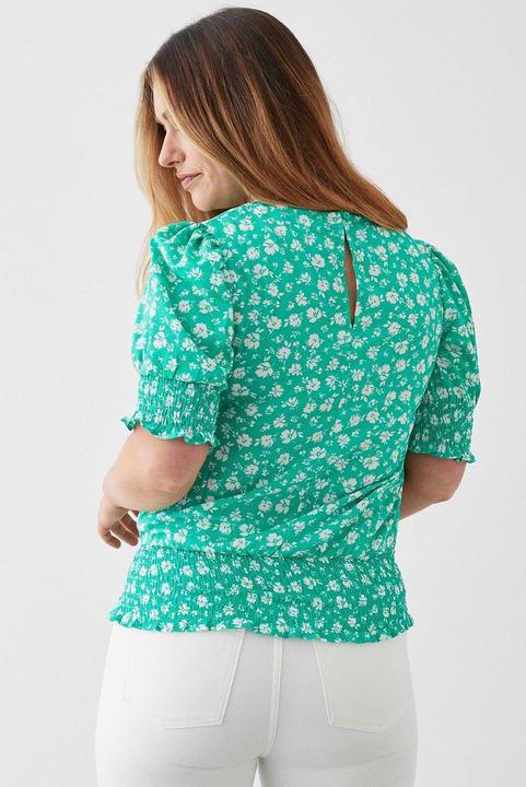 Image du produit Dorothy Perkins Ditsy Print Top froncé (40 D)