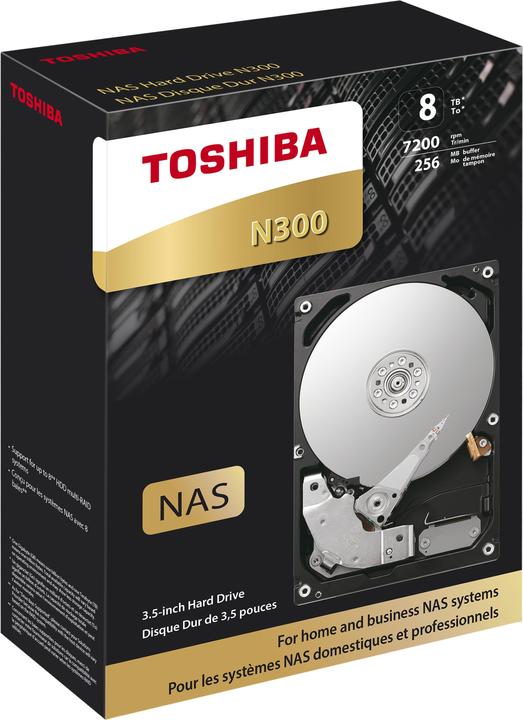 Produktbild Toshiba N300 Retail (8 TB, 3.5")