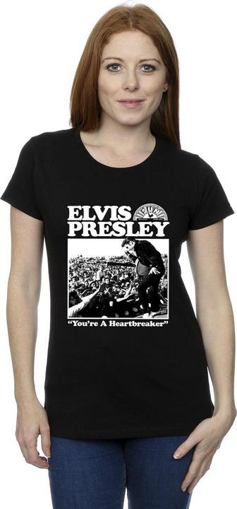 Actual product image Elvis Womens/Ladies A Heartbreaker Cotton T-Shirt (S)