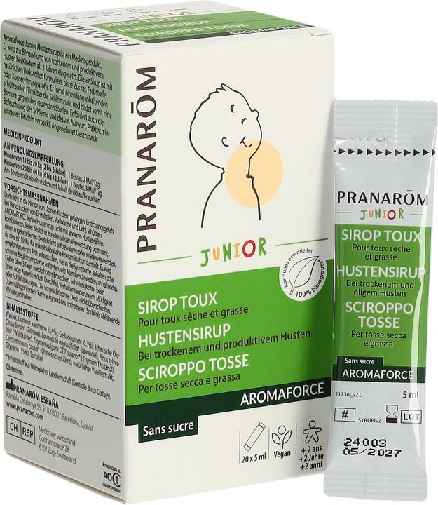 Image du produit Pranarom AROMAFORCE - Hustensirup Junior (20 pièce(s))