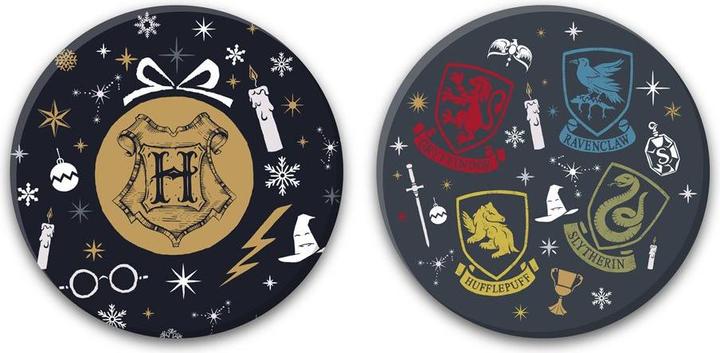 Produktbild Harry Potter Untersetzer Doppelpacks Christmas Umkarton (6) (6 x, Glasuntersetzer)
