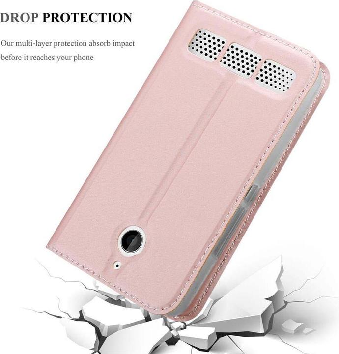 Actual product image Cadorabo Book Classy Style Cover (Sony Xperia E1)