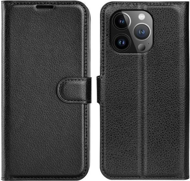 Immagine prodotto MU Classic Serie di copertine per libri in pelle Litchi (Apple iPhone 15 Pro)