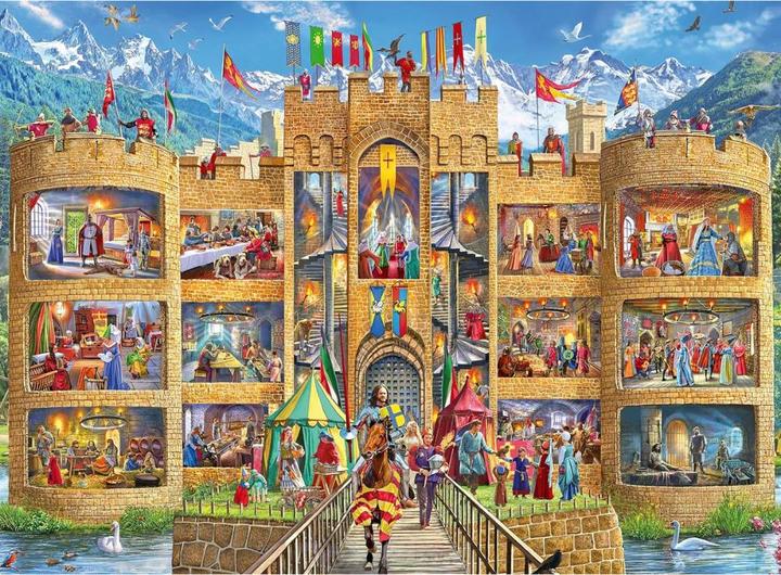 Actual product image Ravensburger Puzzle unicorn, dragon and fairy (49 pieces)