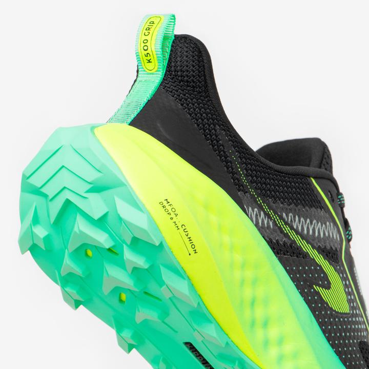 Image du produit Kiprun Chaussures de course Trailrunning Crosslauf Enfants - K500 Grip noir/vert (32)