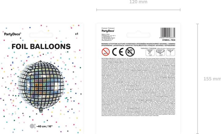 Image du produit Amscan Boule disco