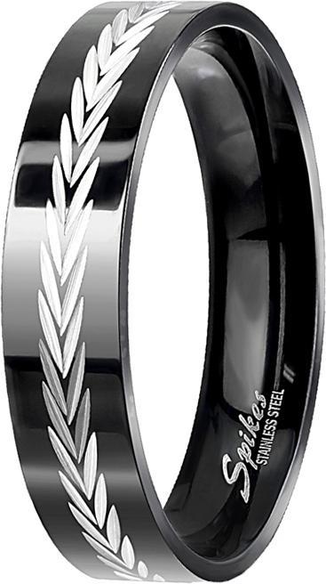 Immagine prodotto Star Piercing Anello corona di alloro nero (Acciaio chirurgico 316L, senza ottone)