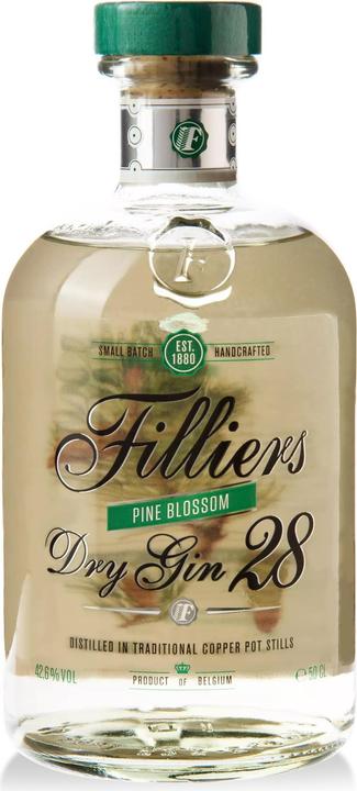 Actual product image Filliers Dry Gin 28 Pine Blossom (1 x 50 cl)