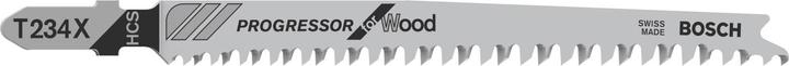 Actual product image Bosch Professional Zubehör Jigsaw blade T 234 X Progressor for Wood, 100-pack
