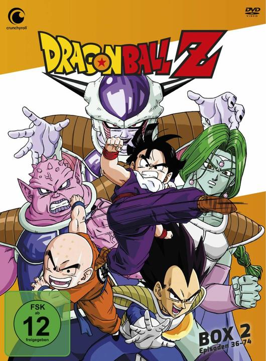 Produktbild Dragonball Z - BOX 2 (DVD) TV -NEU- 6Disc, Folge 36-74 (DVD, 2024, Japanisch)