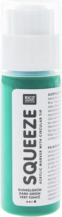 Produktbild Rico Design Rico Squeeze Marker 60 ml dunkelgrün (Dunkelgrün, 1 x)
