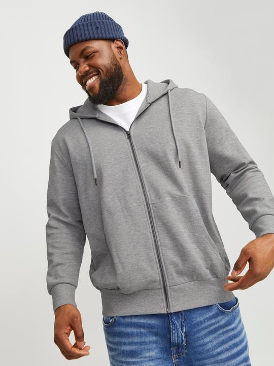 Produktbild Jack & Jones Durchgehender Reissverschluss Plus Size Hoodie (XXL)